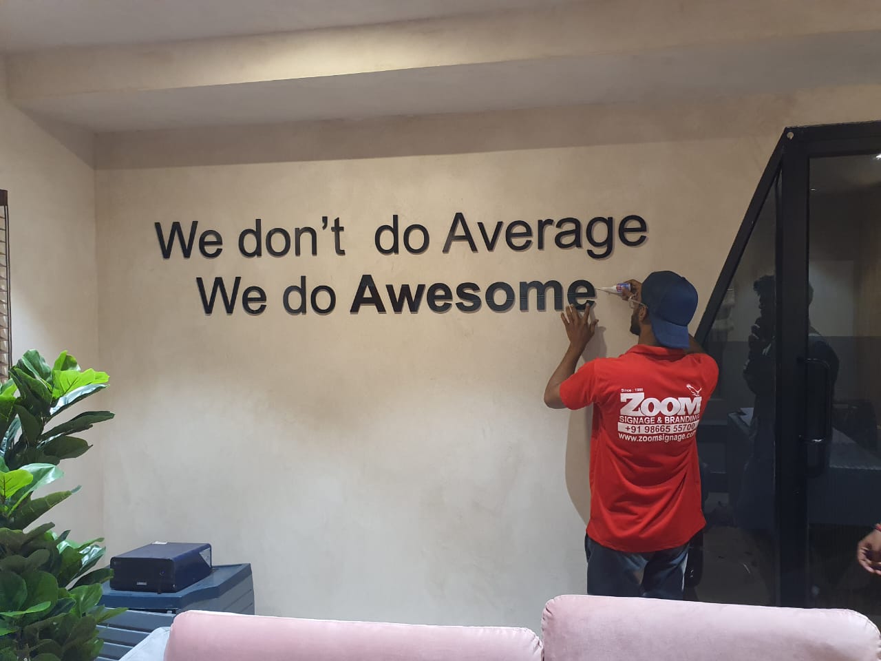 Vinyl Branding project